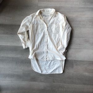 Madewell denim boyfriend fit button up!